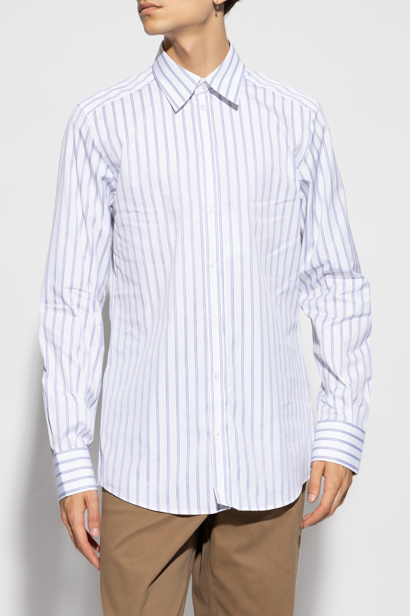 Dolce & Gabbana Shirt with striped pattern | Men's Clothing